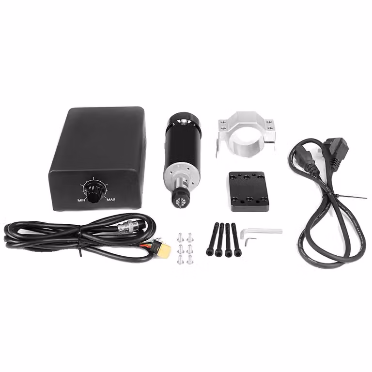motore mandrino CNC da 500W, velocità minima di 12000 giri/min, raffreddamento ad aria forzata, kit mandrino da 500W, UE