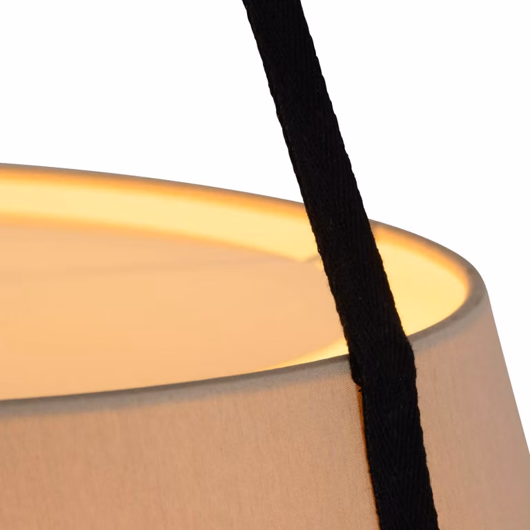 Forestier Lampada a sospensione Carrie M, dimmerabile, Soggiorno / Sala da pranzo, Tessuto / Stoffa / Seta, Design, Lampada a sospensione
