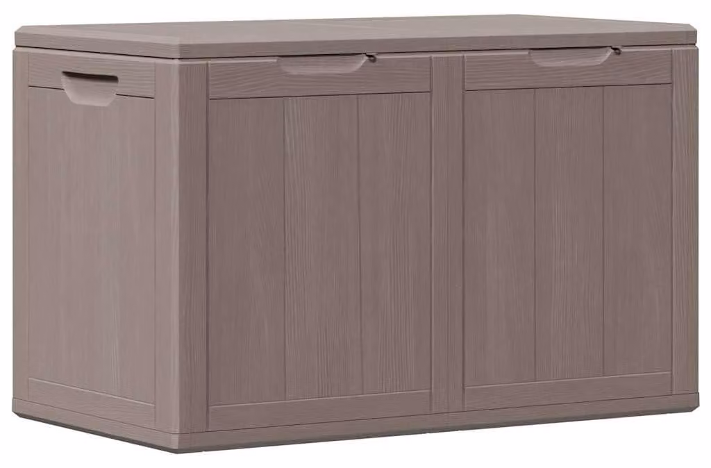 Contenitore per esterni da 180 litri, colore marrone