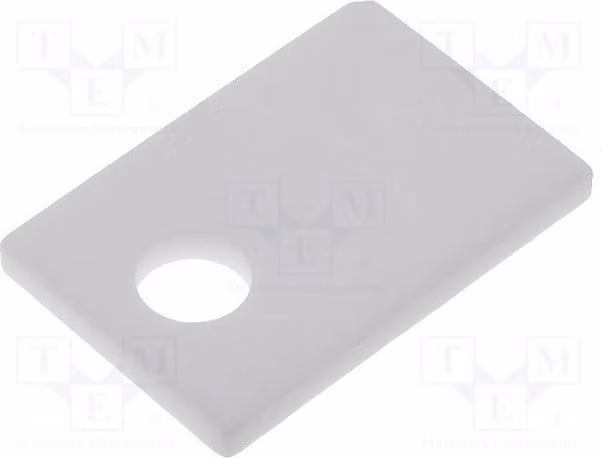 1 x Cuscinetto termico: Vetroceramica. Larghezza: 18 mm, Lunghezza: 12 mm, Spessore: 1,5 mm. Modello: AOS 220. 4 dissipatori di calore - accessori