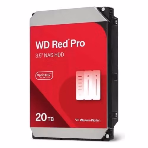 Hard Disk Western Digital Red Pro 20TB SATA3 3.5 pollici 7200rpm WD202KFGX – 2