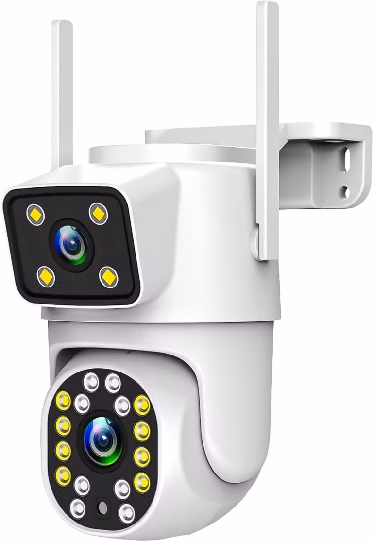 TECHNAXX Doppia telecamera per esterni TX-328