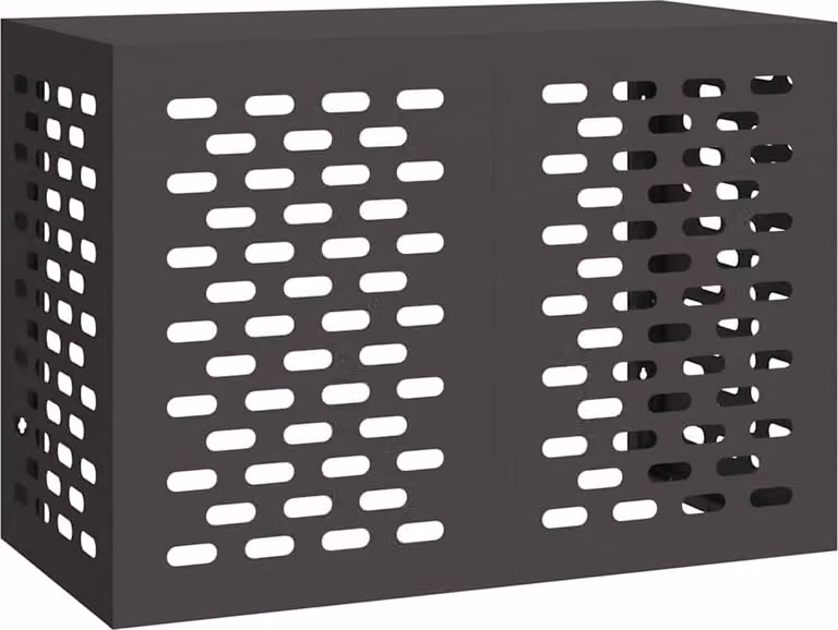 Copertura per condizionatore d'aria Nero 100 x 50 x 70 cm