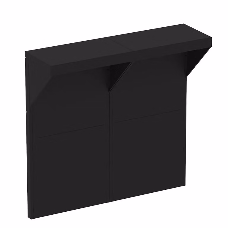 Kit Modulo bancone da bar Felix 120, colore Nero - Enò