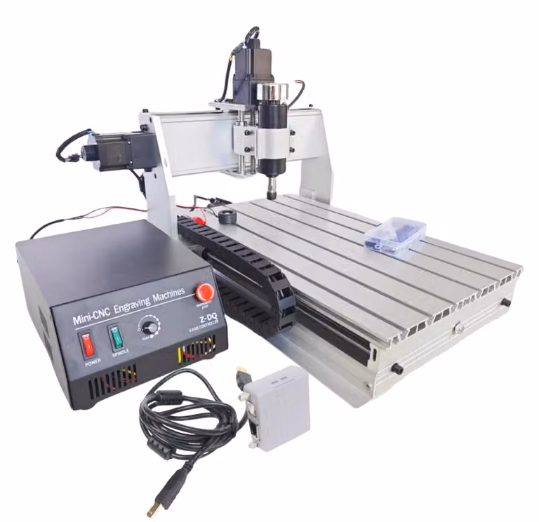 Fresatrice CNC, 3 assi, compatibile con Mach3, dotata di controllo NC200