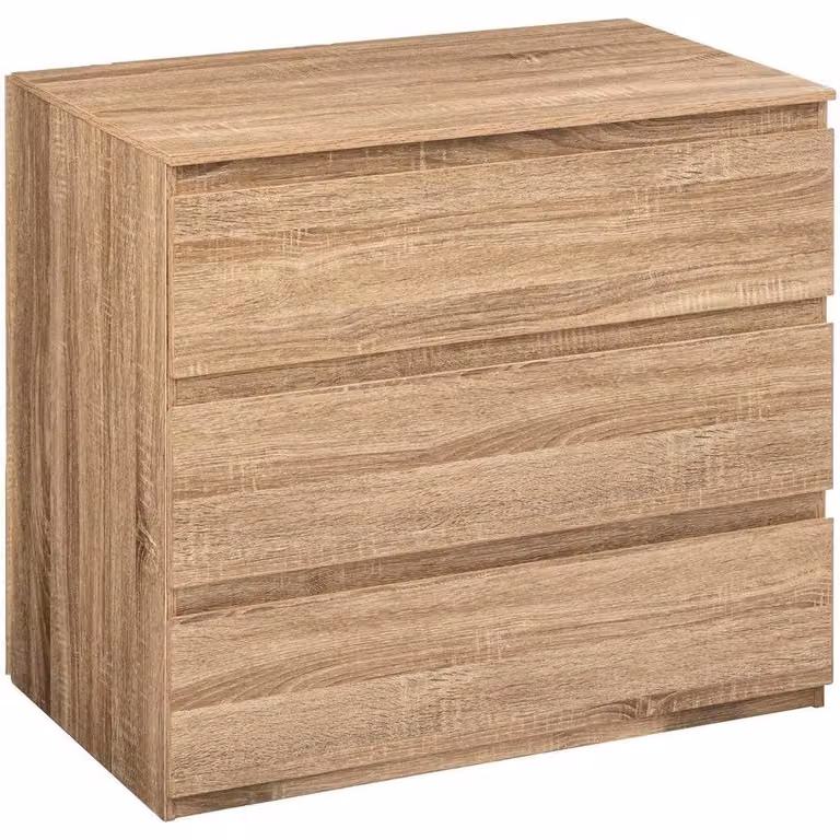 Cassettiera 3 cassetti - 73 x 48 x 78 cm - Truciolare
