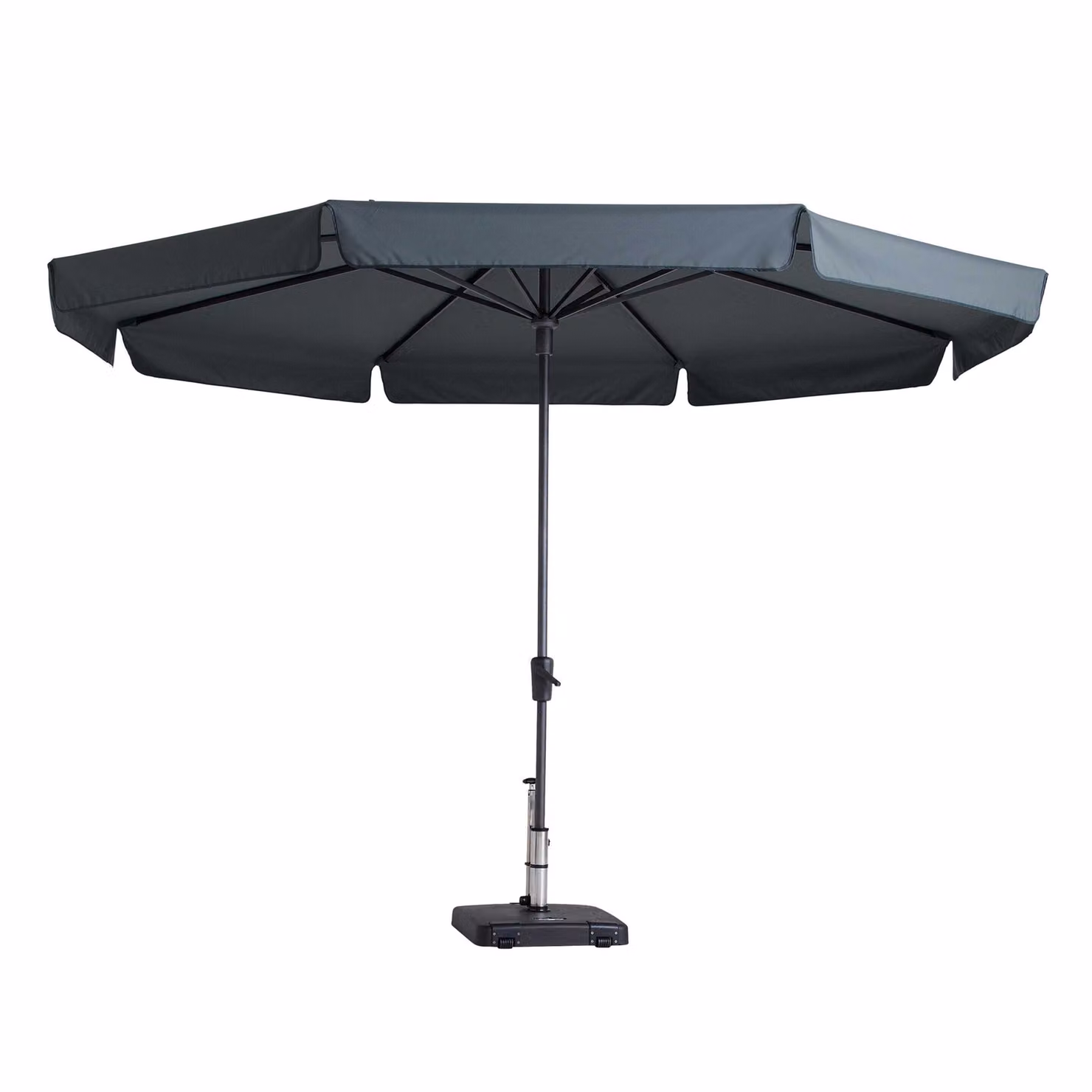 Ombrellone Madison Syros Luxe 350 cm rotondo grigio