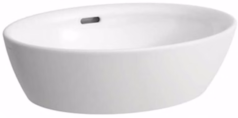 LAUFEN PRO B vasque, sans trou pour robinet, avec trop-plein, 520x390mm, H8129644001091, H8129644001091
