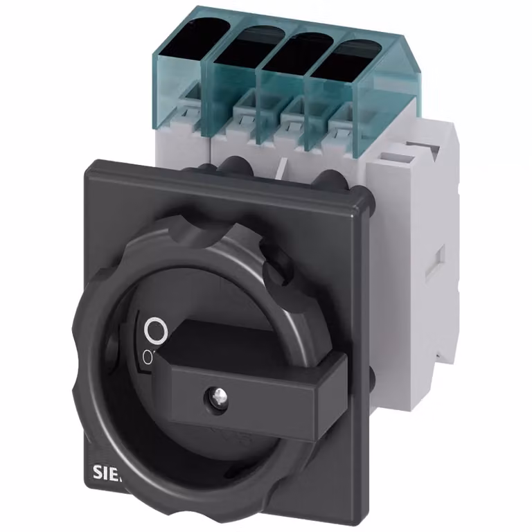 Interruttore sezionatore Siemens 3LD3, Iu 25 A, interruttore principale a 3 poli + N 3LD31541TL51
