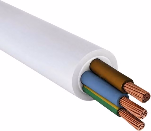 Cavo elettrico multipolare Dimelitalia FG16OR16 3x6mm bianco 100 metri