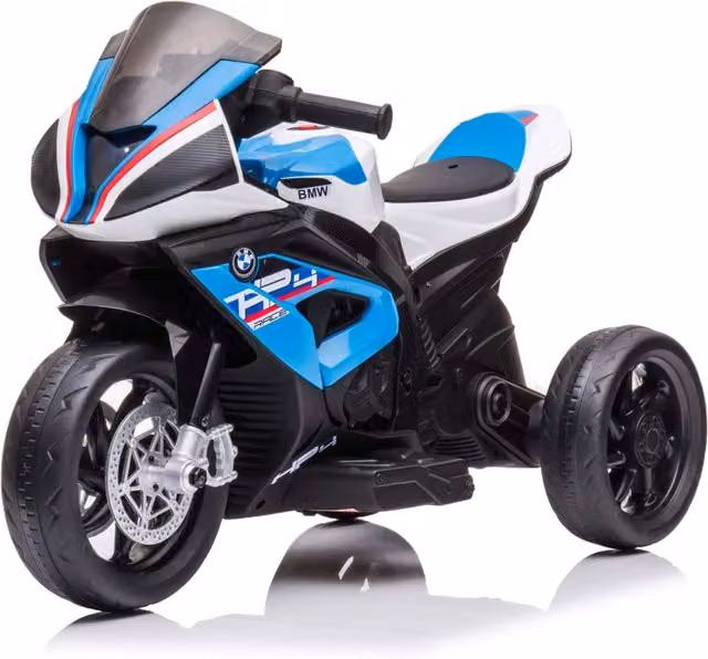 Moto Elettrica per Bambini BMW HP4 Sport 3R Blu con Batteria Ricaricabile 12V – 1