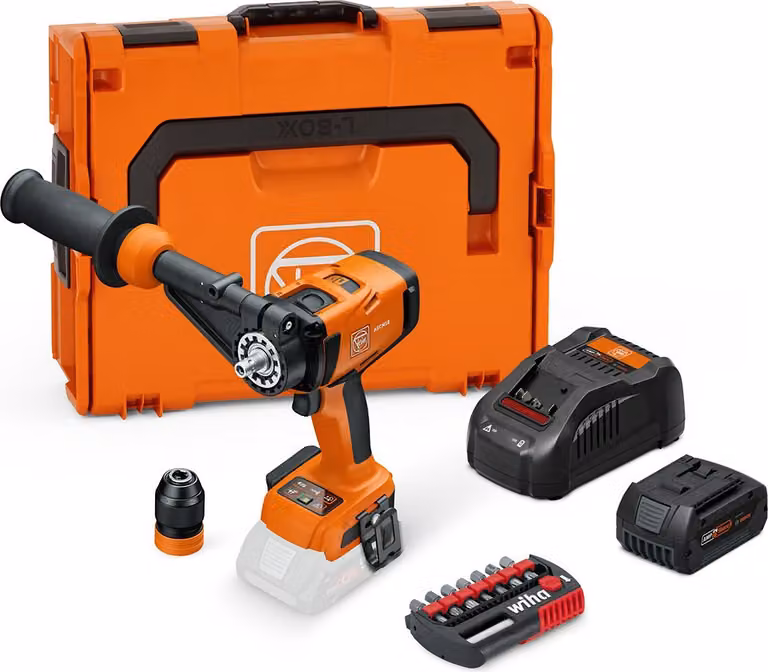 Trapano avvitatore a batteria Fein a 4 velocità nel set per l'utente ASCM 18-4 QM AS Universal-lean-to | 71161562000
