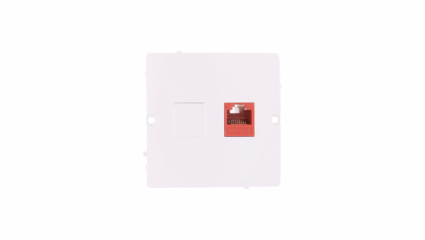 Simon Basic Presa singola per computer RJ45 cat.5e bianco BMF51.02/11