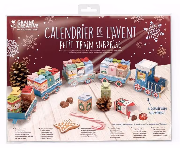 Graine Creative Calendario dell'Avvento - Treno delle Sorprese