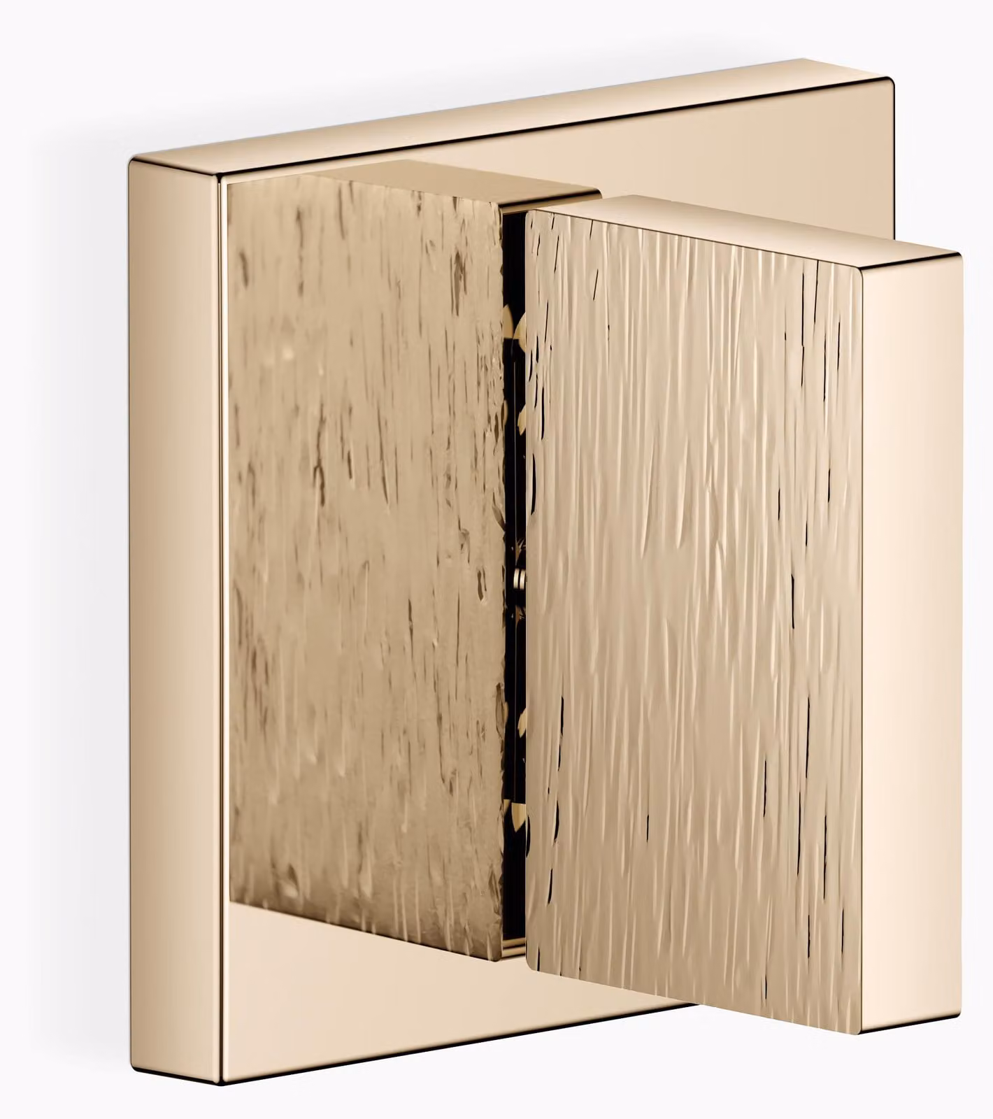Dornbracht MEM vanne encastrée, fermeture à droite 1/2, avec structure Lineare, 36605782-47, 36605782-47