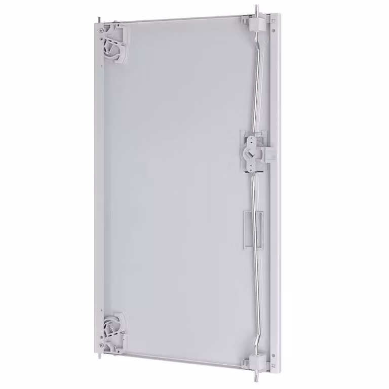 Porta di ricambio BH3 FB1 per involucro ABN R con inserto di chiusura IP44, porta destra per involucro a 3 scomparti ABNRY103T10