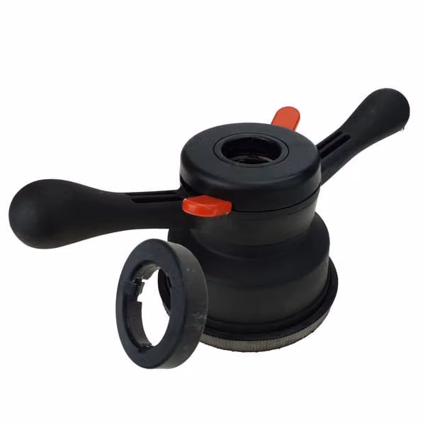 STIX 1x dado a sgancio rapido per equilibratrice (40/3 mm), 2x manicotto (81/117 mm), gomma