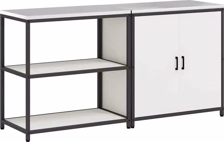 Set di Stoccaggio per Cucina HATTEM 2 pcs Bianco