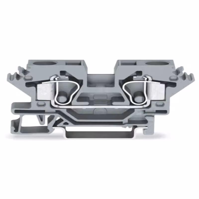 Morsetto passante 0,2-10 mm² grigio - Morsettiera di alimentazione 10 mm 57 A 284-601
