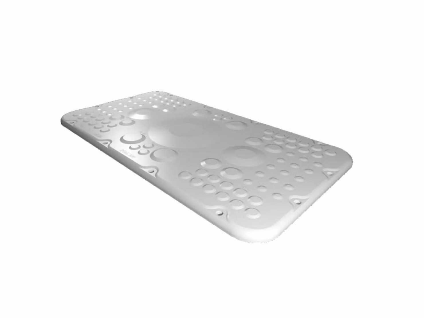 Rittal SZ Kunststoff-Flanschplatten, für AX, mit Membranen,