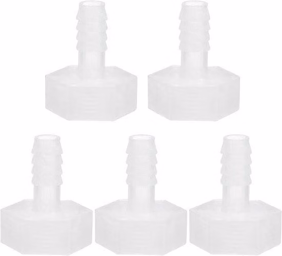 Set di ganci di fissaggio per tubi in plastica con adattatore da 3/8" per acqua e gas