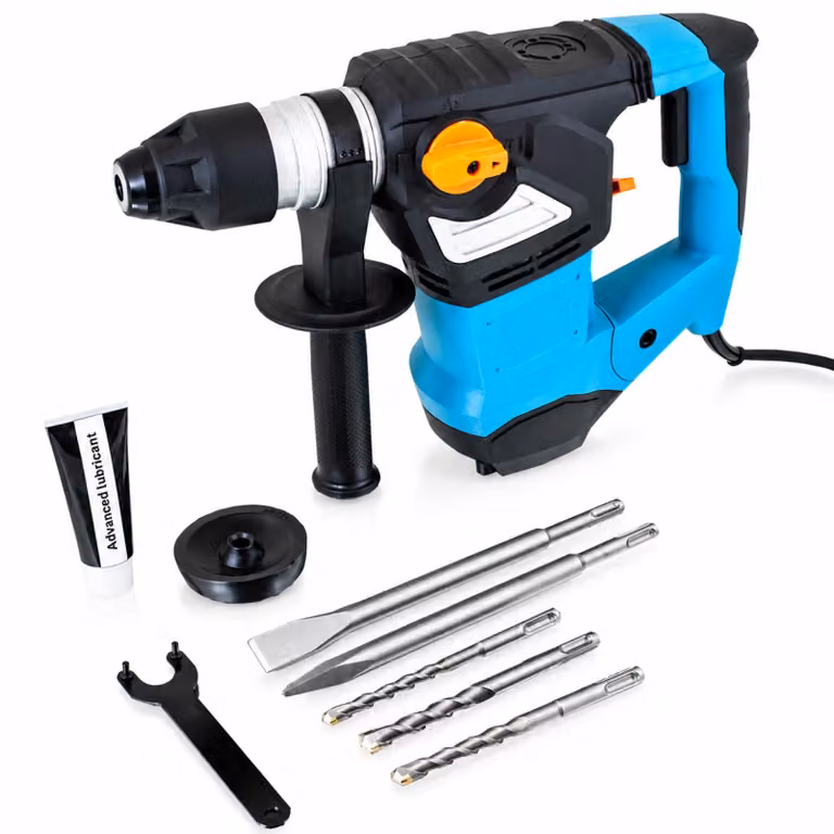 Bituxx 1800W trapano a percussione trapano martello martello scalpello SDS + accessori MS-15820