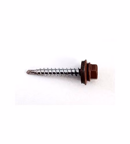 Viti autoperforanti per coperture marroni 4,8 x 35 - 100 pz.
