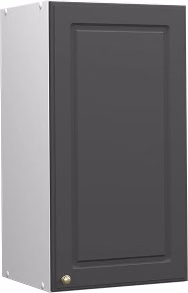 Mobile bagno Vicco Fame-Line sospeso antracite e oro L: 40 cm, H: 72 cm – 1