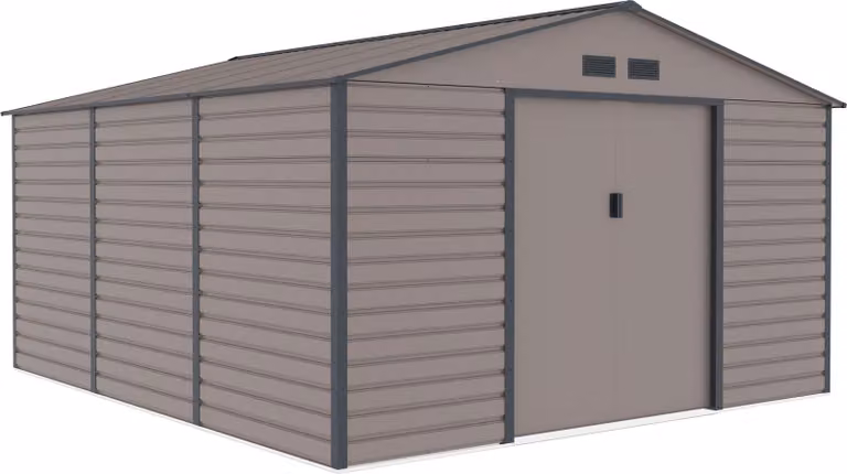 Casa da giardino G21 GAH 1300 - 340 x 382 cm, grigio