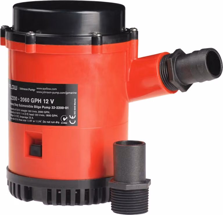 220077|Pompa di sentina ad alte prestazioniJOHNSON L 2200 - 12 V, tensione:12 V