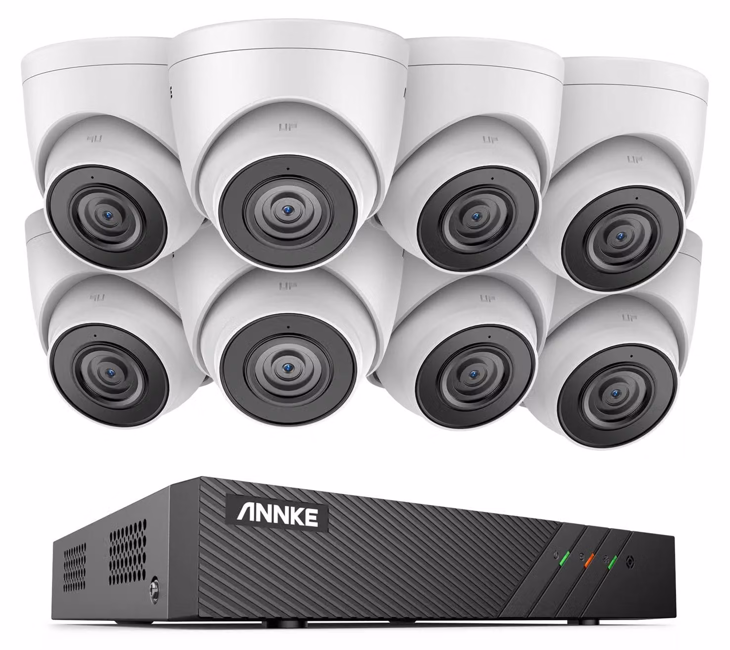 Sistema di sicurezza a 8 canali PoE - Sistema di telecamere CCTV - Registratore video in rete (NVR) - Kit di telecamere IP - Videosorveglianza