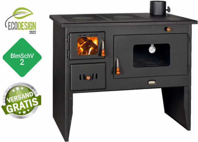 Forno da cucina Gambe di cottura a legna Forno Prity 2P50 16 kw