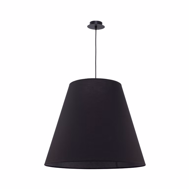 Lampadario MOSS nero 3xE27x60W in tessuto, dimensioni: 150x58x58 cm, IP20, Nowodvorski Lighting