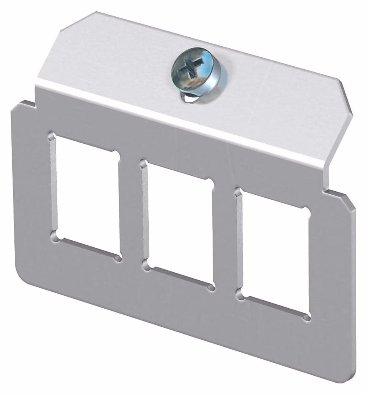 OBO Piastra di supporto Bettermann MTM3C con schema di fori 3 x tipo C (7407828)