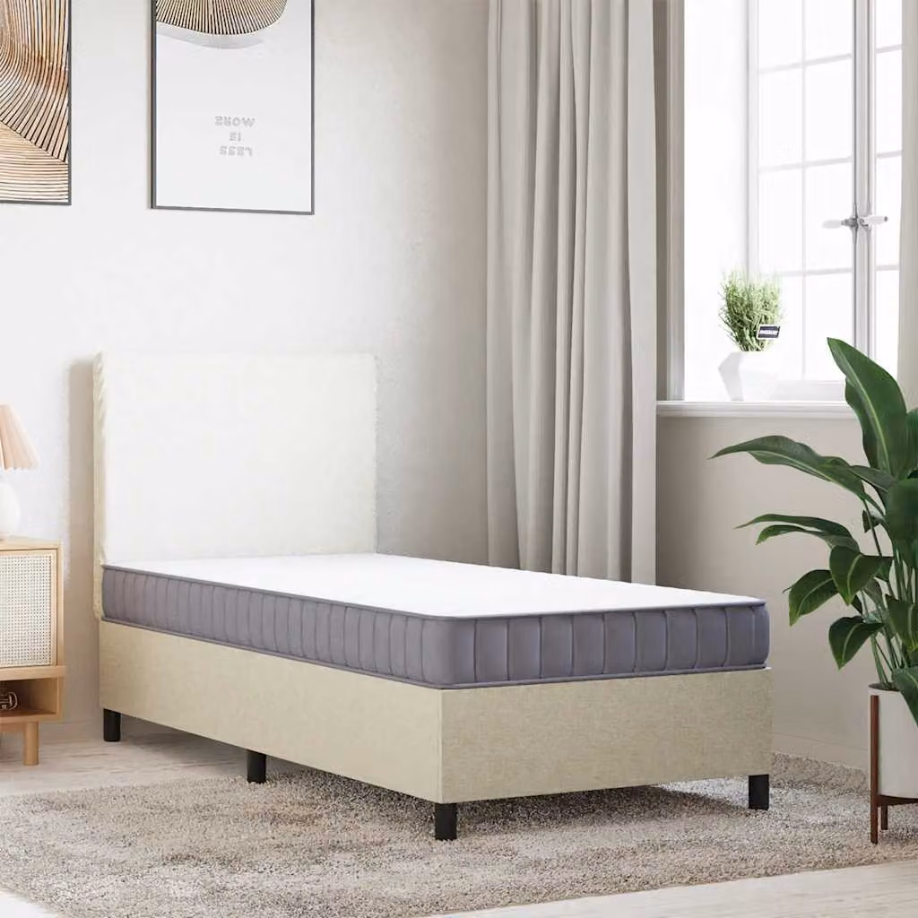 vidaXL Materasso in Schiuma per Bambini Mediamente Morbido 80x160 cm