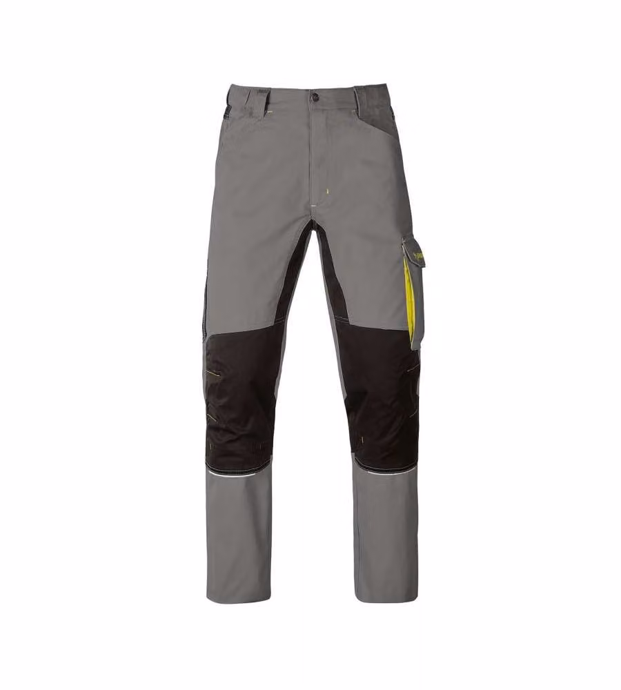Kapriol Pantaloni da Lavoro Slim Grigio XL - Tessuto Resistente, Tasche Pratiche