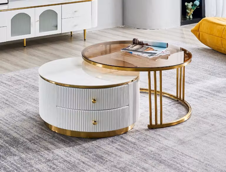 Couchtisch Wohnzimmer Möbel Luxus Holz Tische Couchtische 80x40,5 Tisch