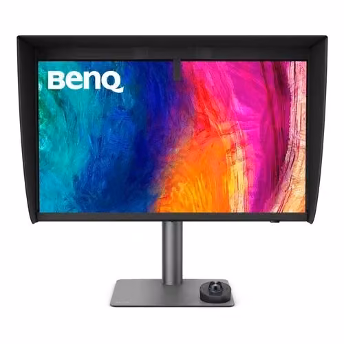 Monitor BenQ PD2770U da 27 pollici con pannello IPS UHD 4K, colore nero, con connettività USB-C, DisplayPort ed Ethernet/LAN – 2