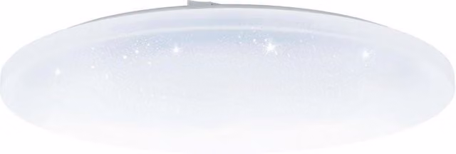 Plafoniera LED Frania Eglo, design moderno rotondo, colore bianco, Ø 57 cm, 3900 lumen, luce bianco caldo, protezione IP20