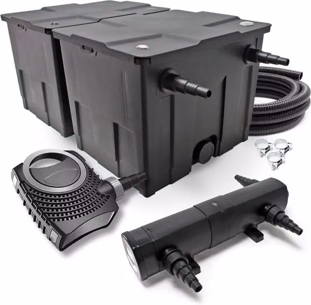 Kit di filtrazione da 36 watt con pompa da 6000 litri all'ora e tubo da 5 m 16_0001873