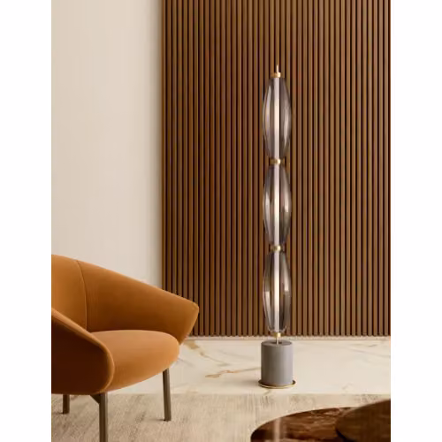 Lampada da terra vetro borosilicato Luxia - Bontempi Casa