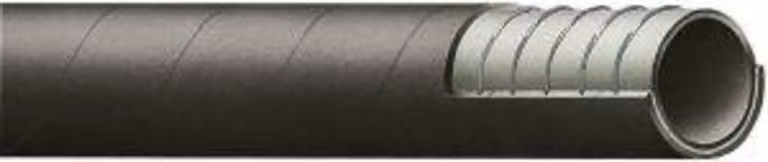Tubo di aspirazione e scarico Heduflex, SBR, 10 bar, nero, 38 x 50 mm