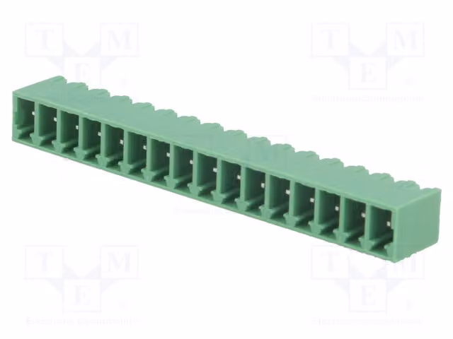 1 x Morsetto di fissaggio disattivabile, 3,81 mm, connettore diritto, numero di contatti: 16. Codice prodotto: 15EDGVC-3.81-16P-14-00A(H)