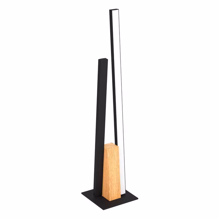 Eglo 900492 PANAGRIA Lampada da tavolo LED 1x6,8W, 1x5,2W 75x45mm nero marrone bianco caldo