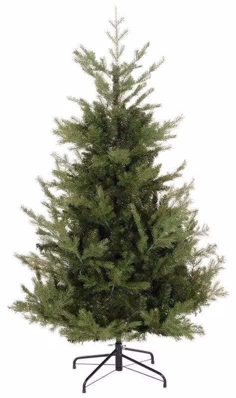 Albero di Natale artificiale, altezza 180 cm, con 1290 rami | Colore: verde | Dimensioni: 100x100x180 cm