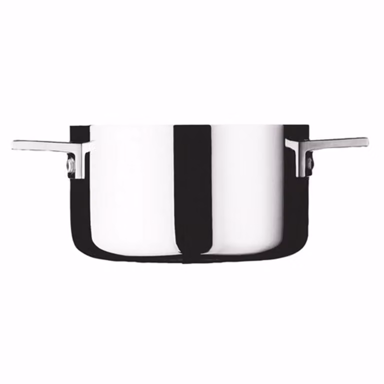 Casseruola in trimetallo per induzione con coperchio linea Attiva, 12cm