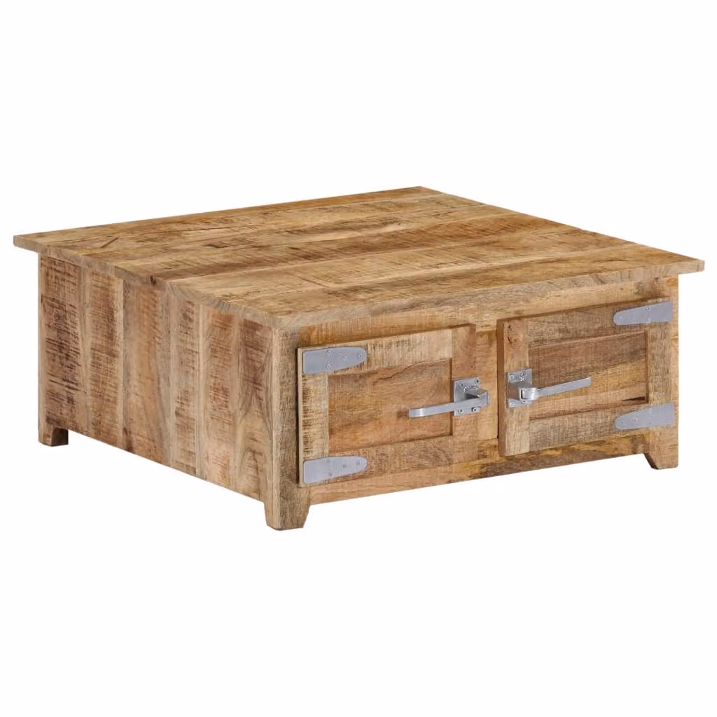 Maison Exclusive - Tavolino da caffè 70x70x30 cm, in legno massello di mango