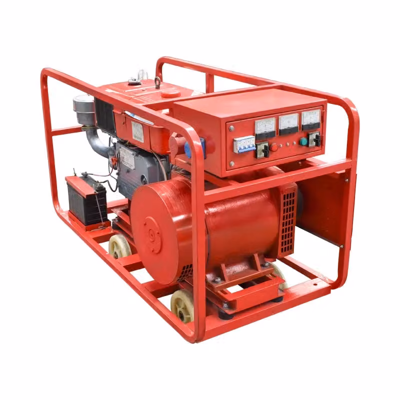 Generatore elettrico diesel Konig Traktoren STC-12KW 12kW 220/380V rosso – 2