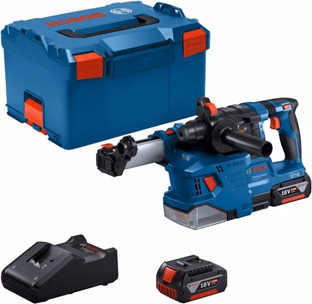 Tassellatore Bosch GBH 18V-22 blu con batteria ricaricabile