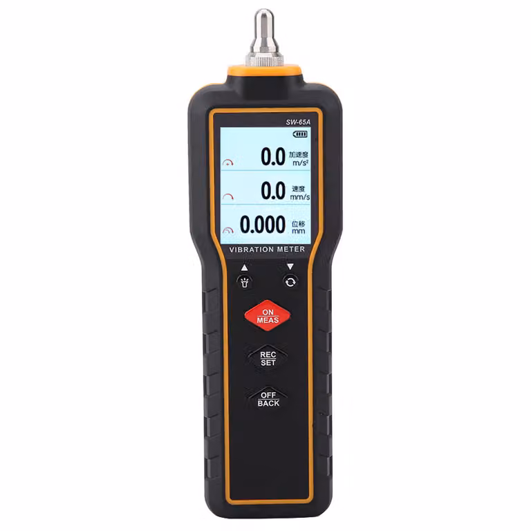 Misuratore di vibrazioni portatile, misuratore di vibrazioni portatile SW-65A, misuratore di vibrazioni, misuratore di vibrazioni digitale, tester di vibrazioni